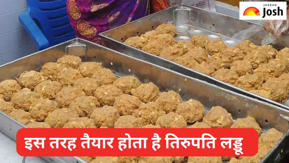 42,000 किलो घी, 22,500 किलो काजू और 15,000 किलो किशमिश से तैयार होता है तिरुपति लड्डू