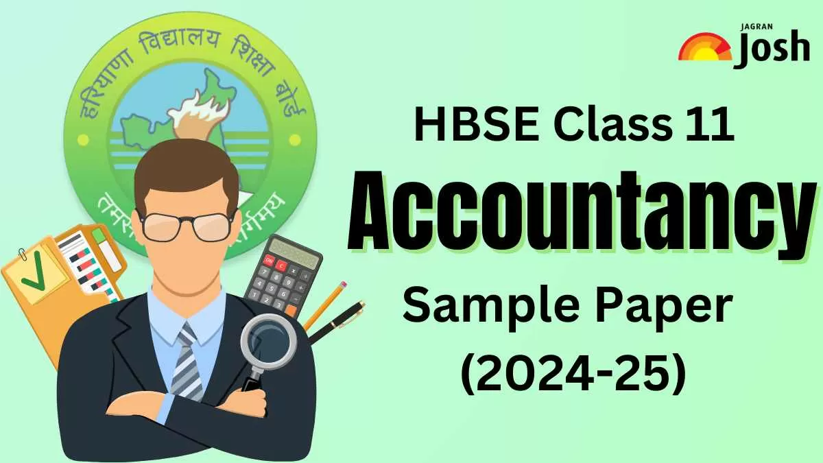 Get here direct link to download Class 11 Accountancy Model paper with Marking scheme for Haryana Board 2024-25.