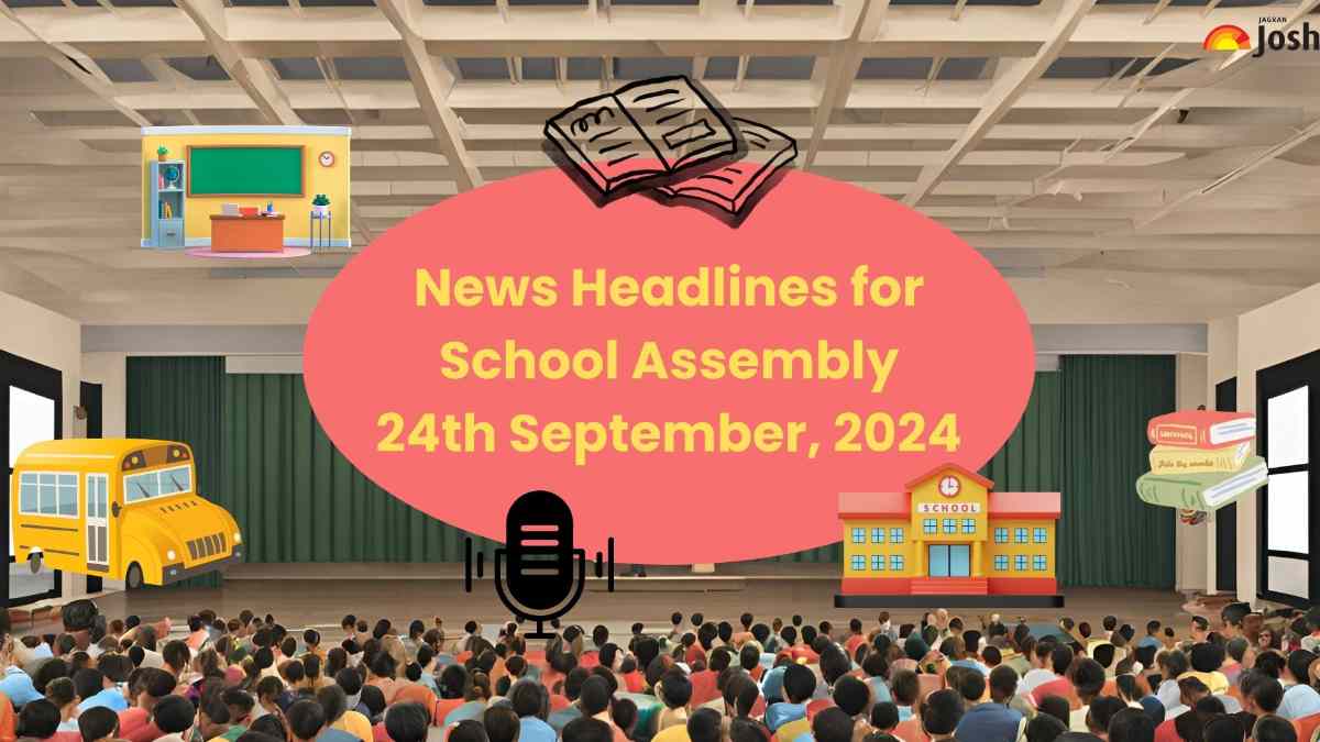 Today’s School Assembly News Headlines (24th September): PM Modi Interacts with Tech Leaders in US, Discusses India’s Growth Prospects, IMD Predicts Heavy Rainfall Across India This Week and More