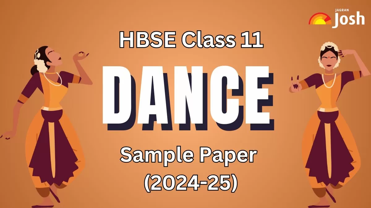 Get here direct link to download Class 11 Dance Model paper with Marking scheme for Haryana Board 2024-25.