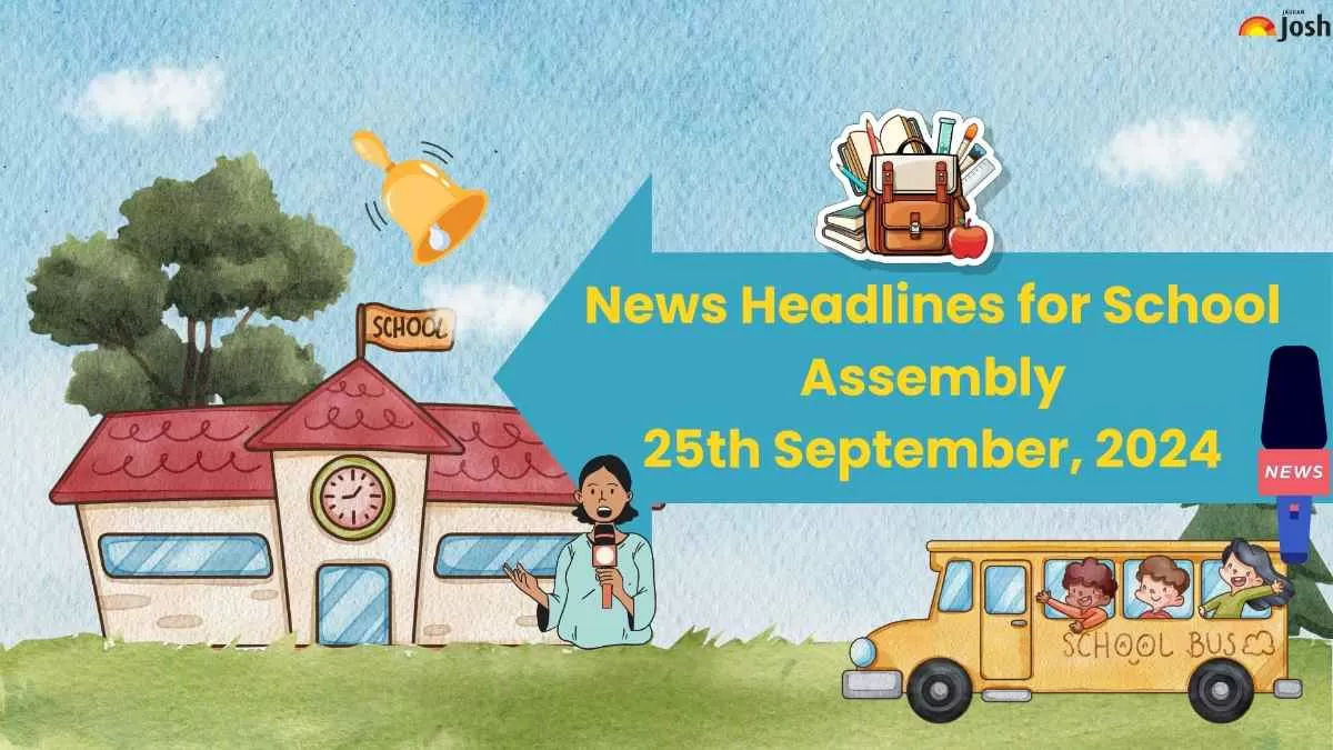 School Assembly News Headlines in English.