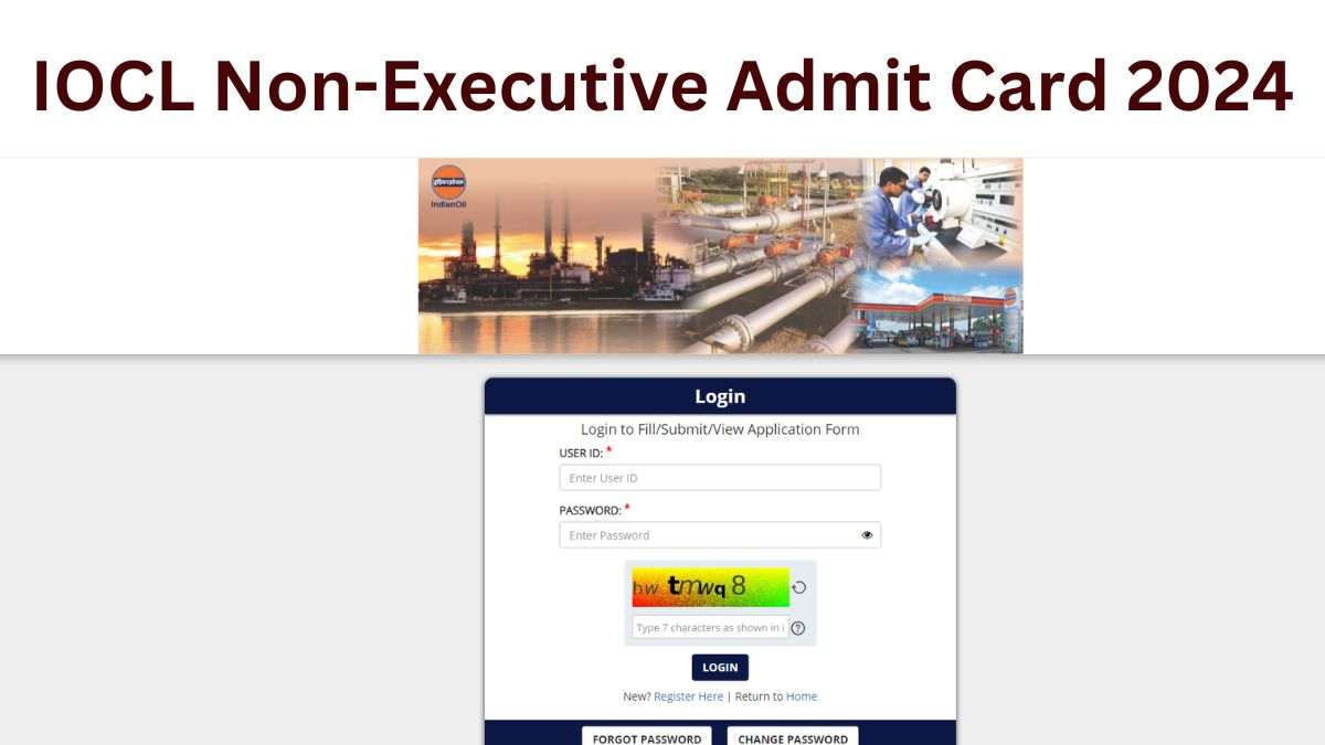 IOCL Non Executive Admit Card 2024: इंडियन ऑइल नॉन एग्जीक्यूटिव परीक्षा के एडमिट कार्ड जारी, इस लिंक से करें डाउनलोड 
