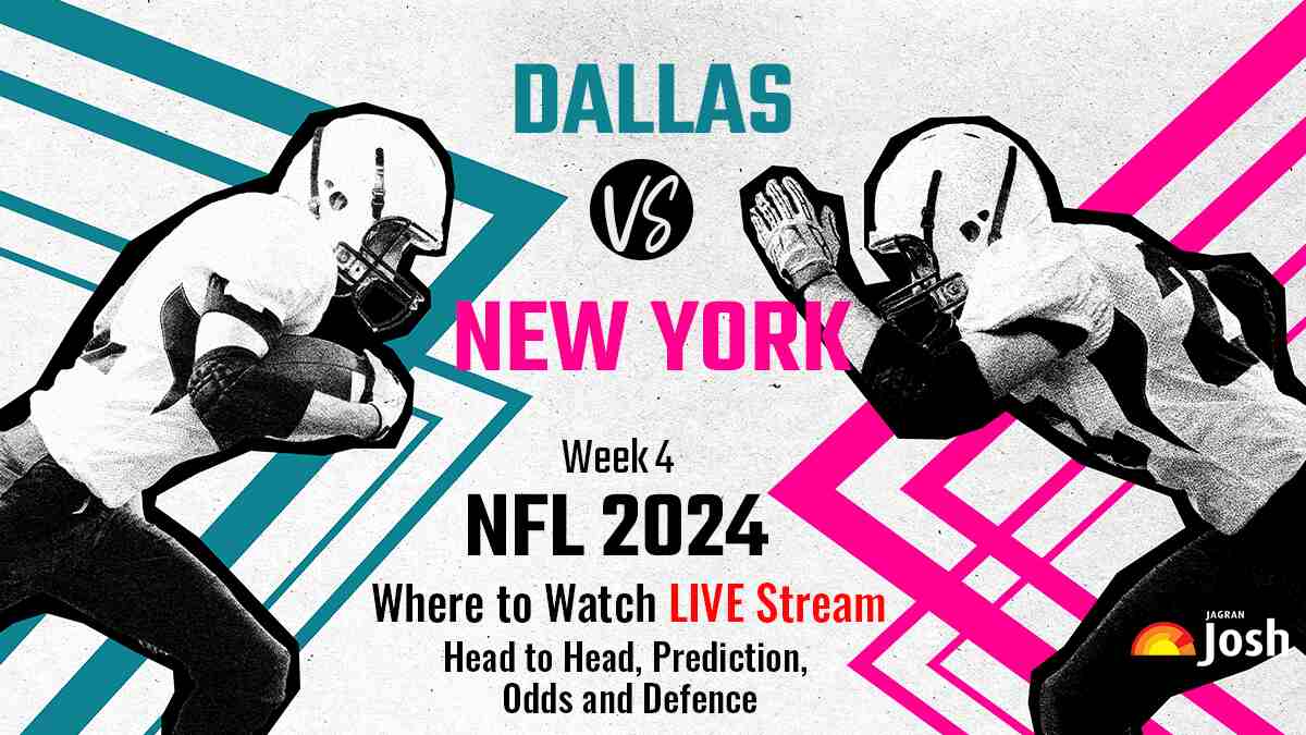 Dallas vs New York NFL 2024, Week 4: Where to Watch Live Stream, Head to Head, Prediction, Odds and Defence
