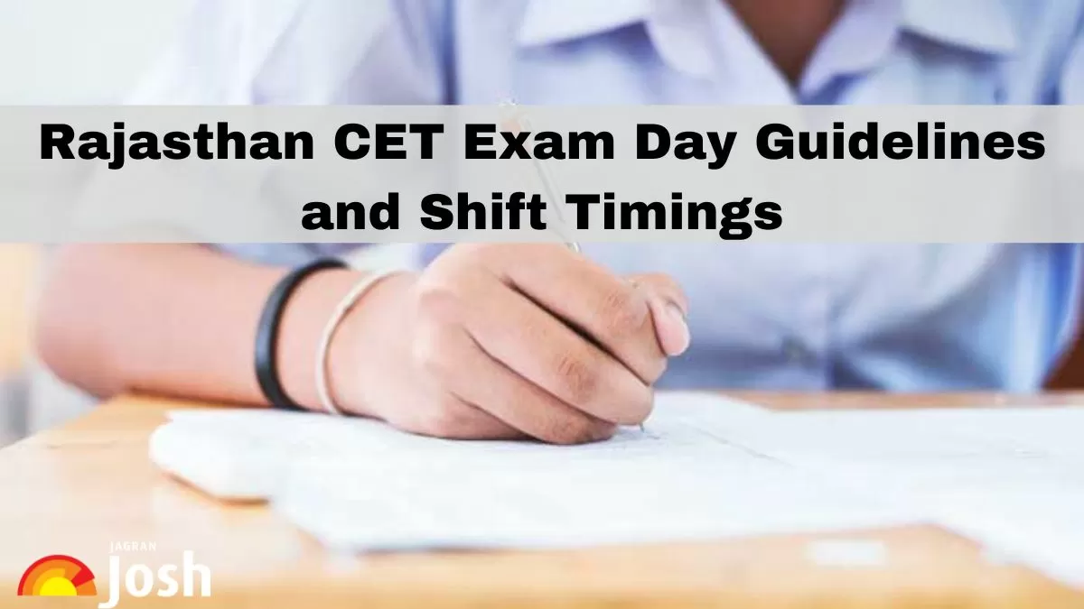 Know Rajasthan CET 2024 exam day guidelines here.