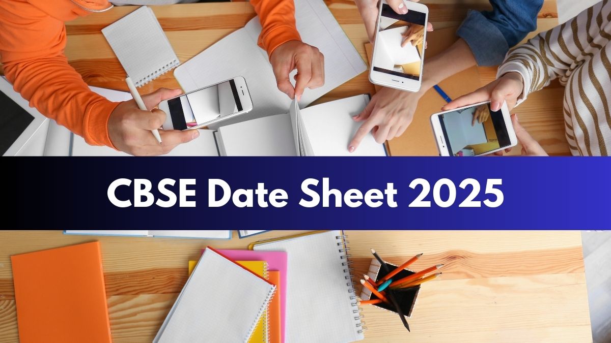 CBSE Date Sheet 2025 Soon Download CBSE Class 10, 12 Exam Timetable