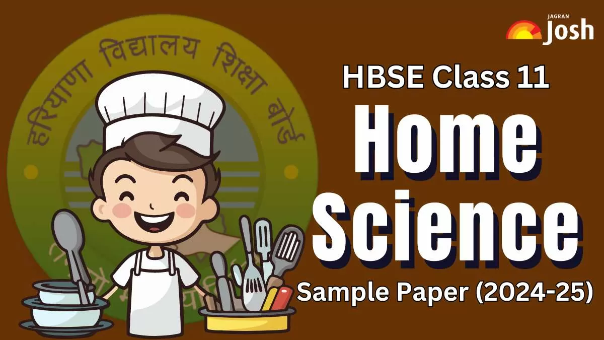 Get here direct link to download Class 11 Home Science Model paper with Marking scheme for Haryana Board 2024-25.