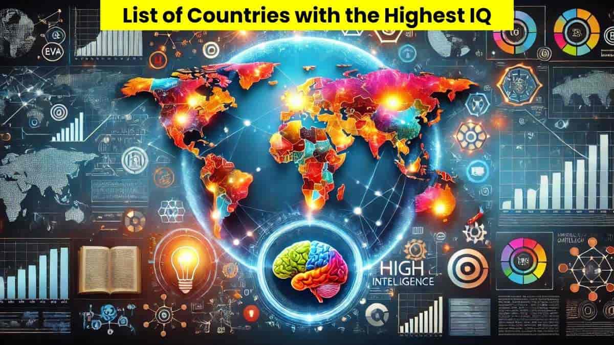 List of the Top 10 Countries with the Highest IQ [Updated 2025]