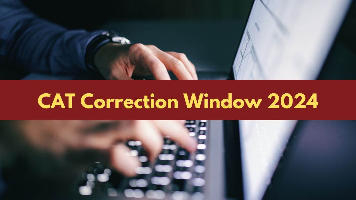 CAT Correction Window 2024 Opens at iimcat.ac.in