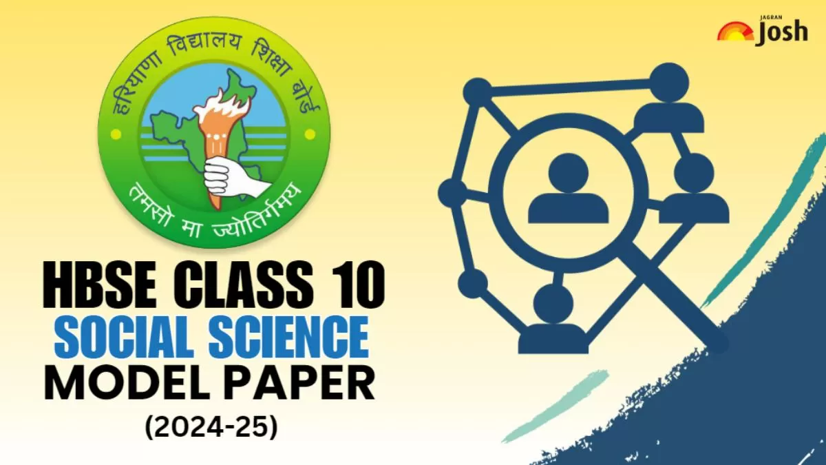 Get the direct link to download Class 10 Social Science Model paper with Marking scheme for Haryana Board 2024-25.
