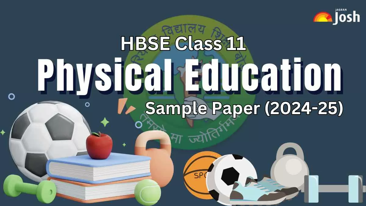 Get here direct link to download Class 11 Physical Education Model paper with Marking scheme for Haryana Board 2024-25.