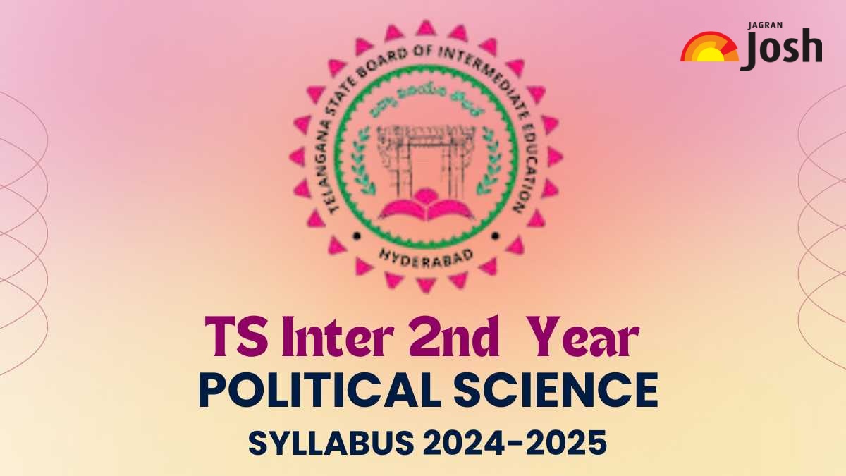 TS Inter 2nd Year Political Science Syllabus 2024-25: Download in PDF