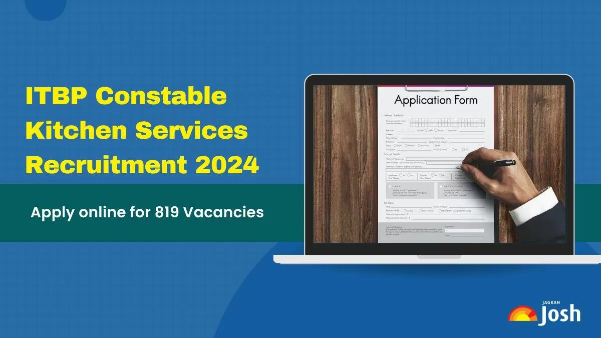 ITBP Constable Recruitment 2024 notification released for 819 vacancies.
