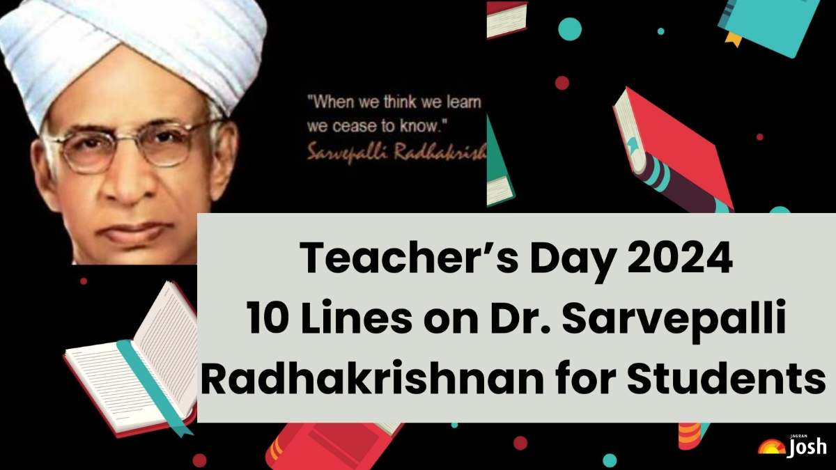  10 Lines on Dr Sarvepalli Radhakrishnan in English for School Students 