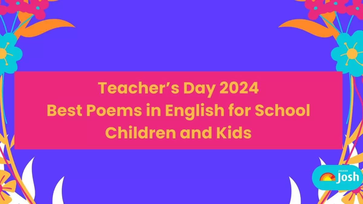 Best Poems in English for School Children and Kids.