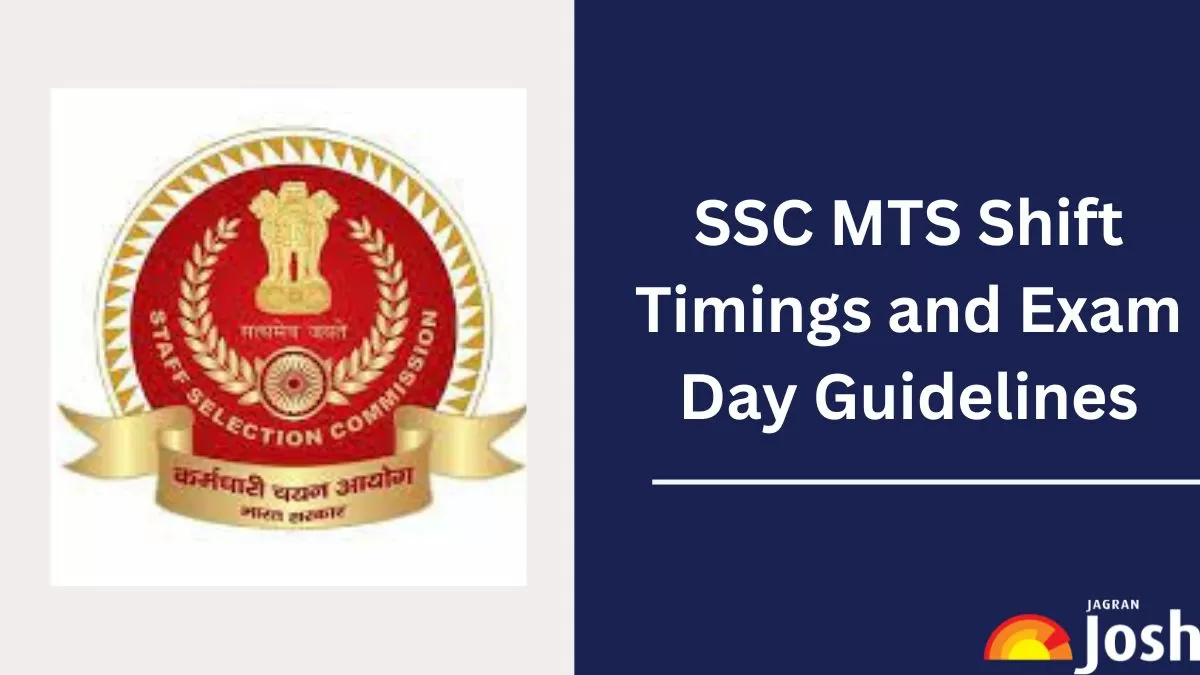 SSC MTS Exam 2024 shift timings and exam day guidelines. 