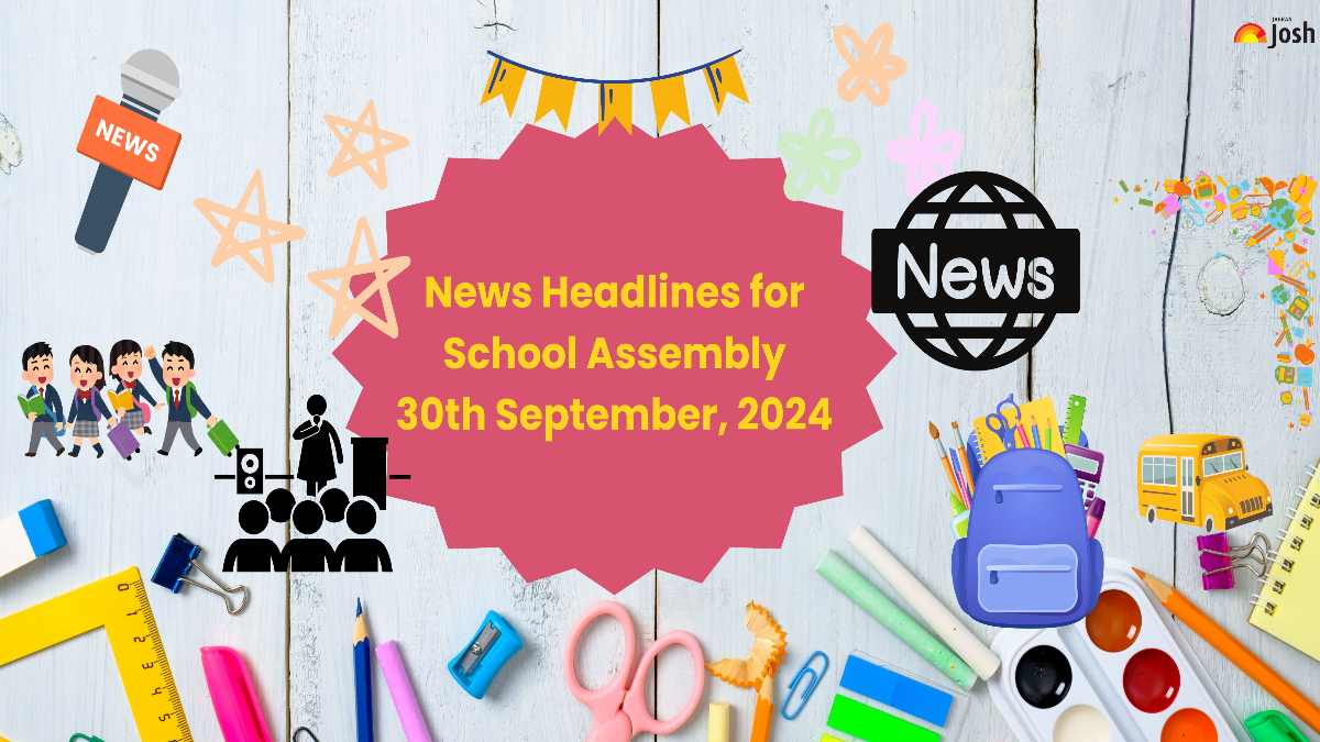 Today’s School Assembly News Headlines (30th September): PM Modi Launches 3 PARAM Rudra Supercomputers, says Tech Upgradation should Empower Poor, Shigeru Ishiba to become Japan’s next PM and More