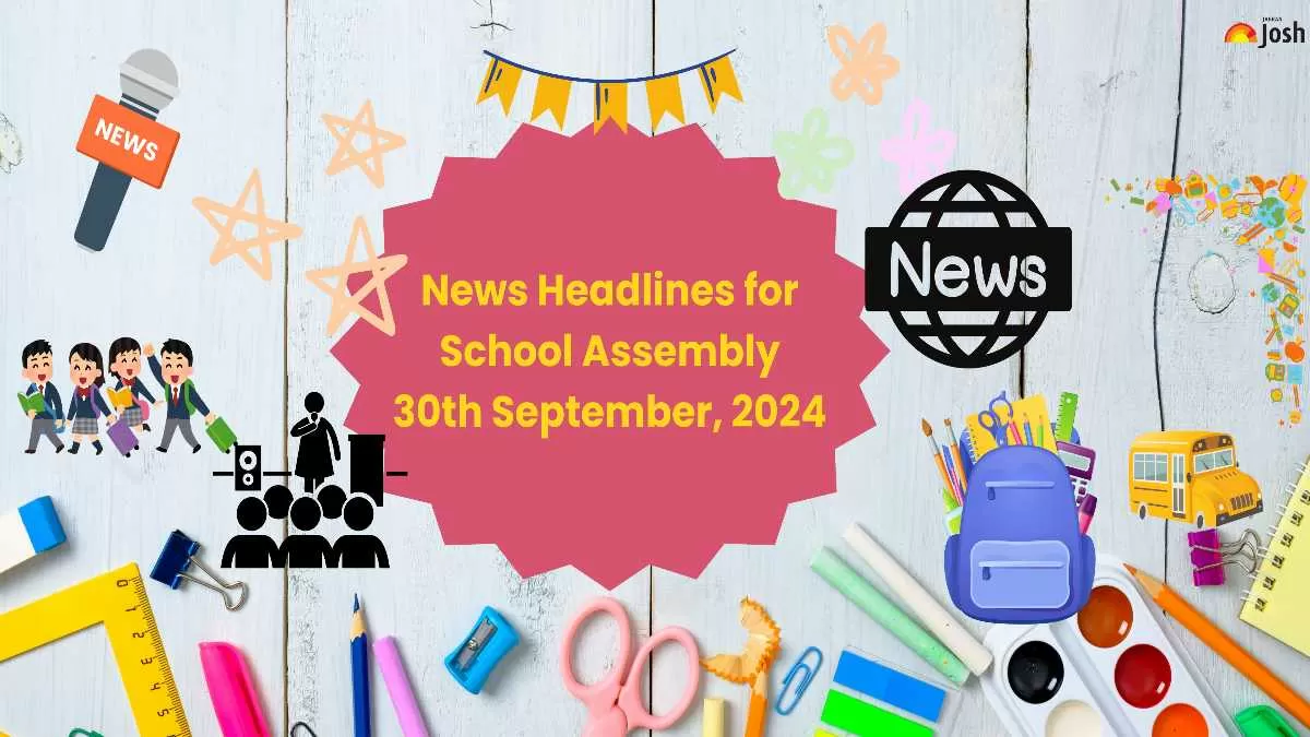School Assembly News Headlines in English.