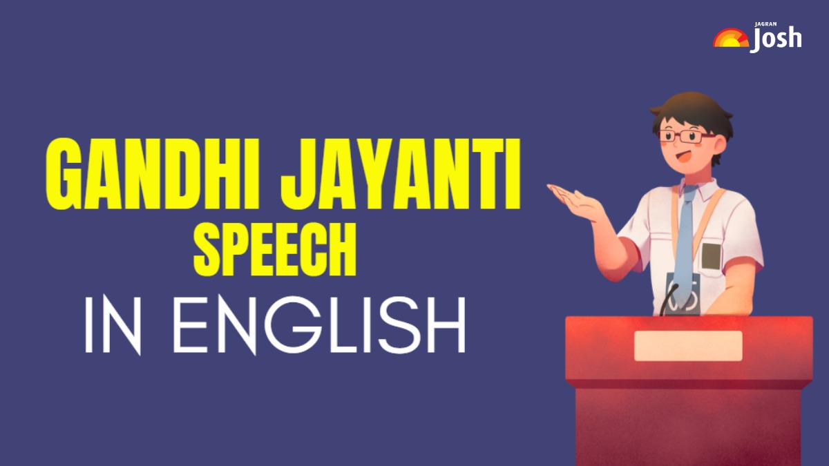 Gandhi Jayanti Speech 2024: Short and Long Speech with 10 Lines for ...