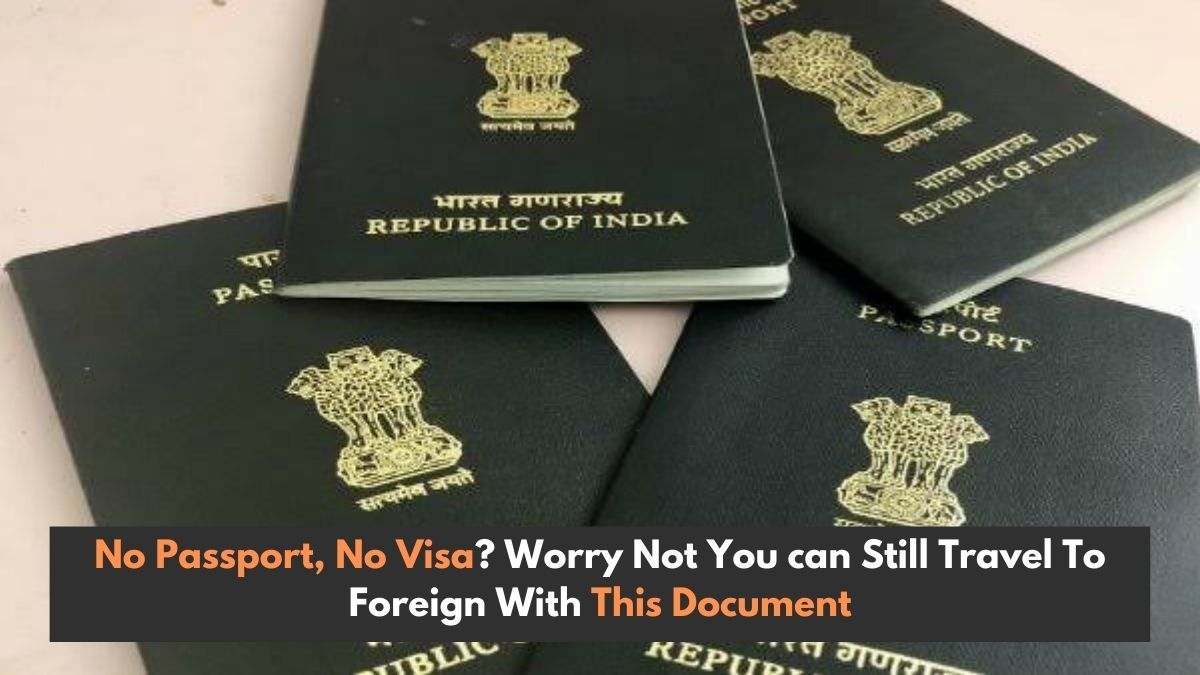 No Passport, No Visa? Worry Not You can Still Travel To Foreign With This Document