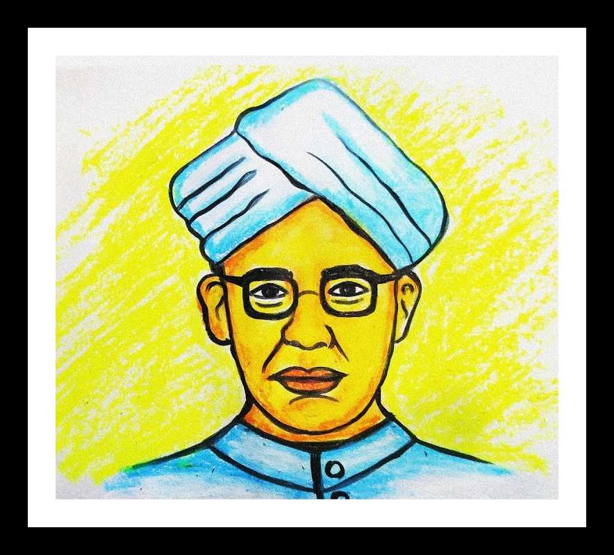 Dr. Sarvepalli Radhakrishnan Drawing Ideas with Images