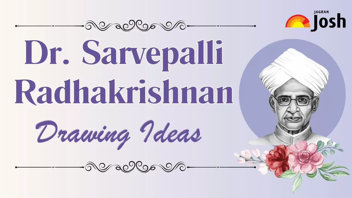 Dr. Sarvepalli Radhakrishnan Drawing Ideas 2024 with Images for School Students