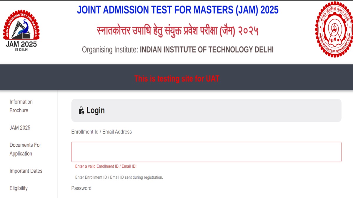 JAM 2025 Registration and Application Begin Today