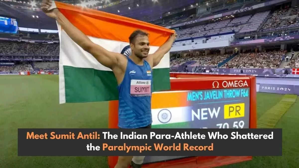 Sumit Antil has also won gold medals at the World Para Athletics Championships in both 2023 and 2024. 