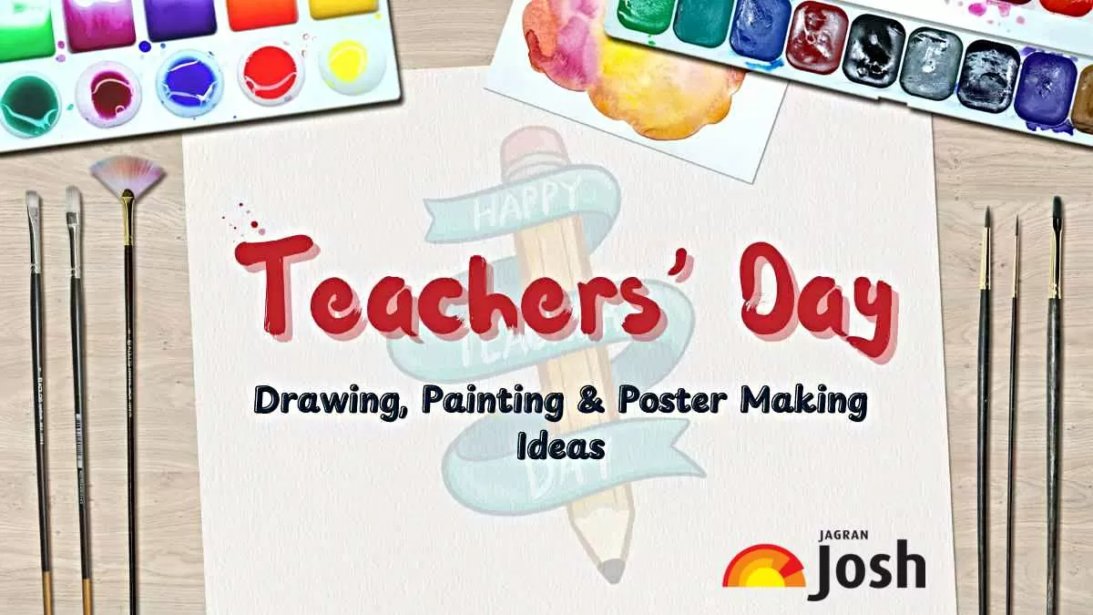 Teachers Day Drawing, Painting and Poster Making Ideas for Students