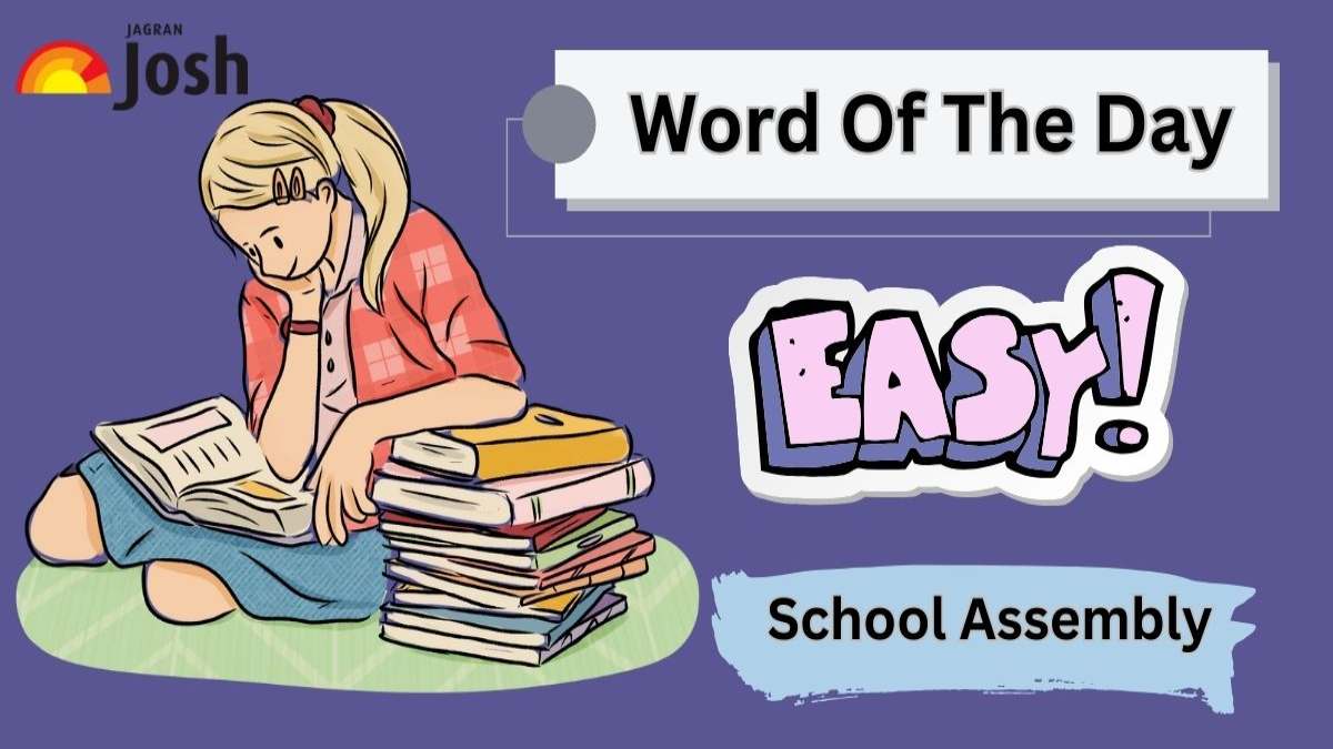 Top 5 Words of the Day for School Morning Assembly: 4th September, 2024