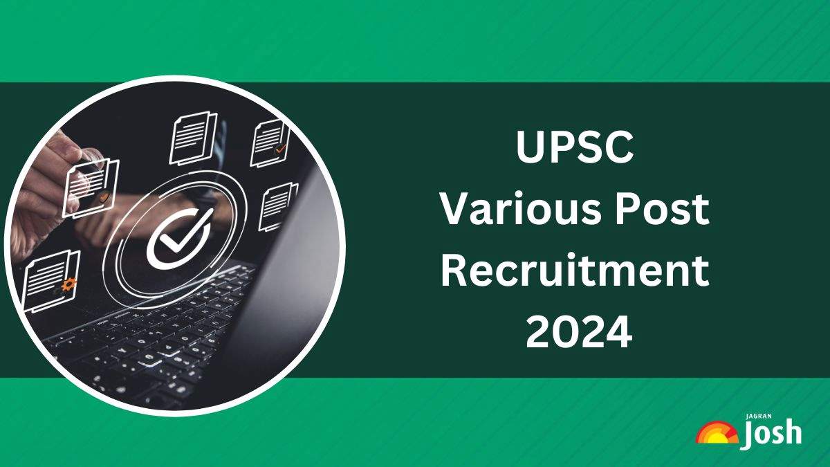 UPSC Recruitment 2024: Apply Online for 82 Various Posts Vacancies