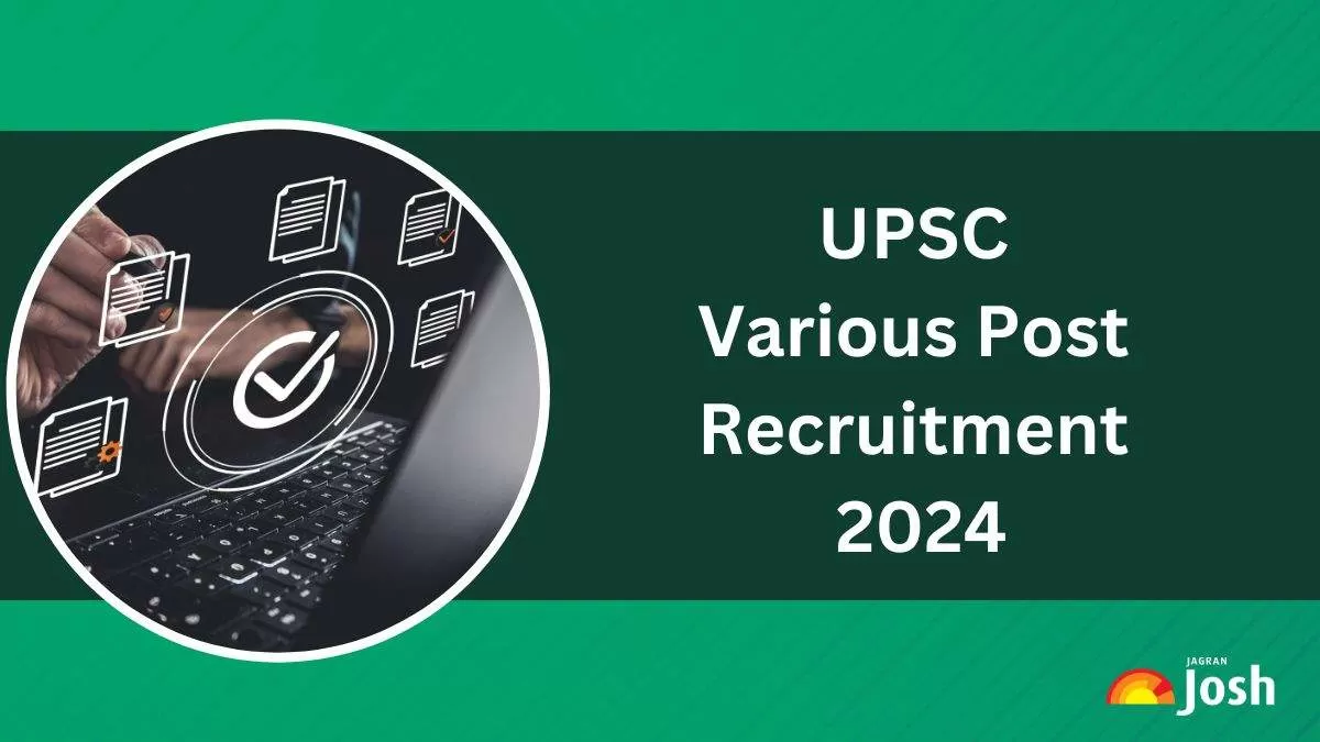 UPSC Recruitment 2024