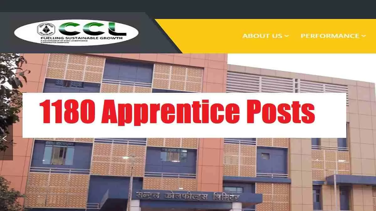 Get all details for CCL Apprentice Recruitment 2024 here apply online
