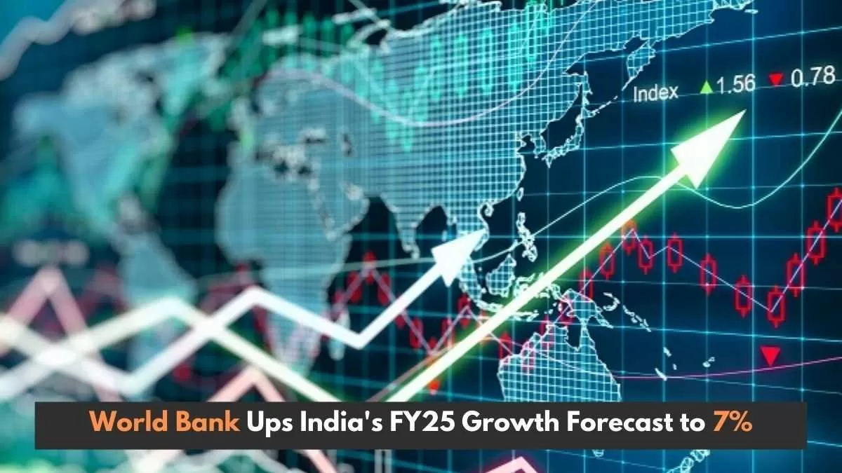 There were many factors that affected the economy in a positive way, thus increasing the growth prediction for India.