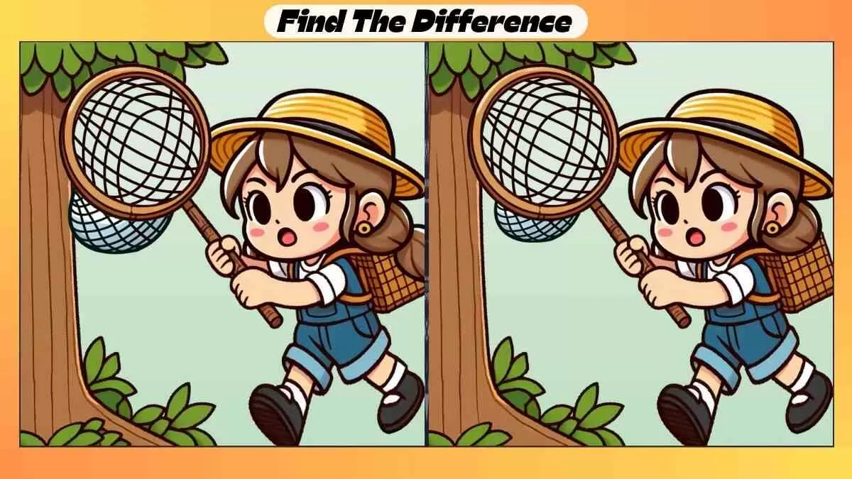 Find 3 Differences in 24 Seconds in This Bug Catching Picture
