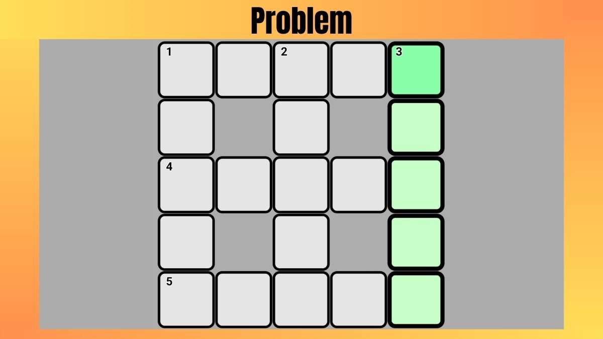 Crossword Puzzle Challenge: Solve in 101 Seconds, Hint Inside