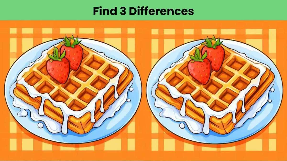Find 3 differences in 16 seconds