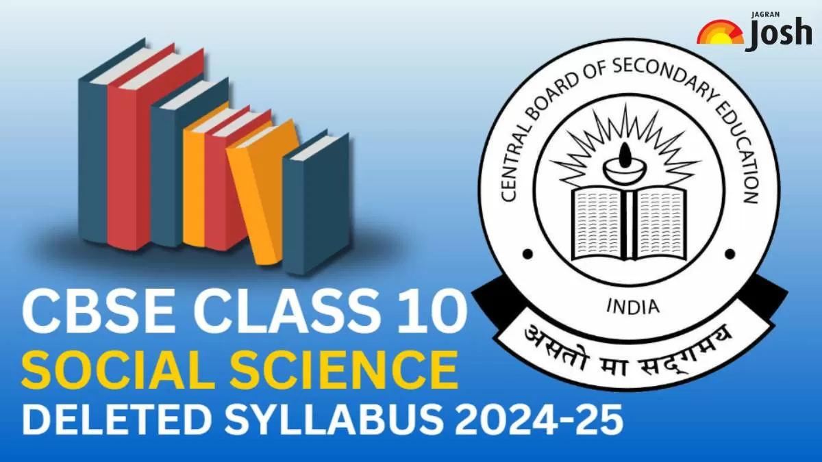 Get here CBSE Class 10 SST Deleted Syllabus For 2025 Exams