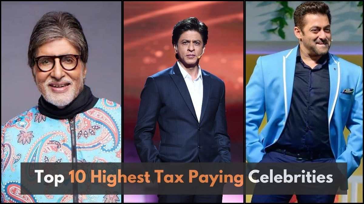 Top 10 Highest Tax Paying Celebrities: Check Which Celebrity Paid the Most Income Tax in FY24