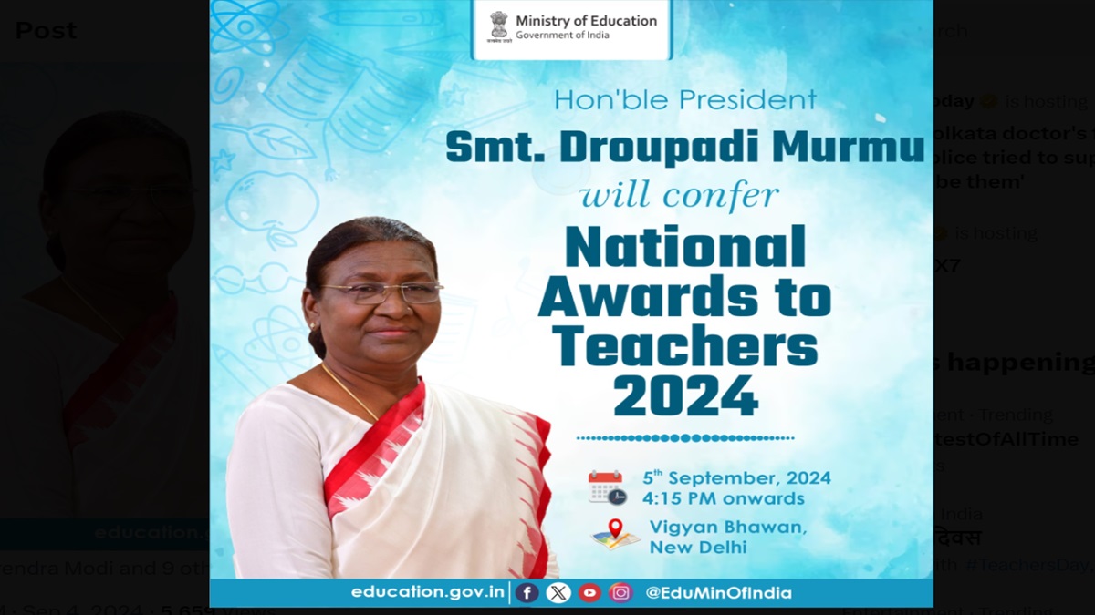 National Teachers Award 2024 