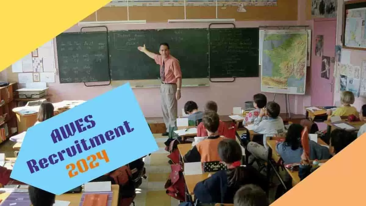 AWES Recruitment 2024 for PRT TGT PGT Posts