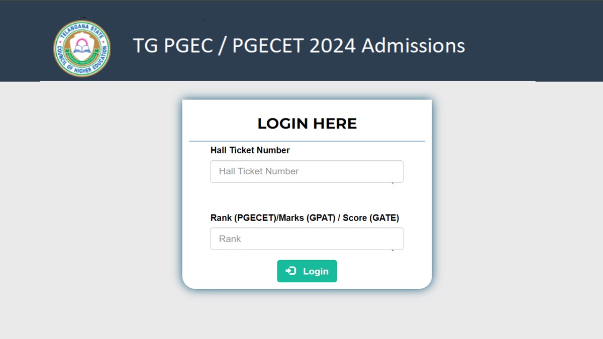 TS PGECET 2024 Phase 1 Web Options Edit Window Open
