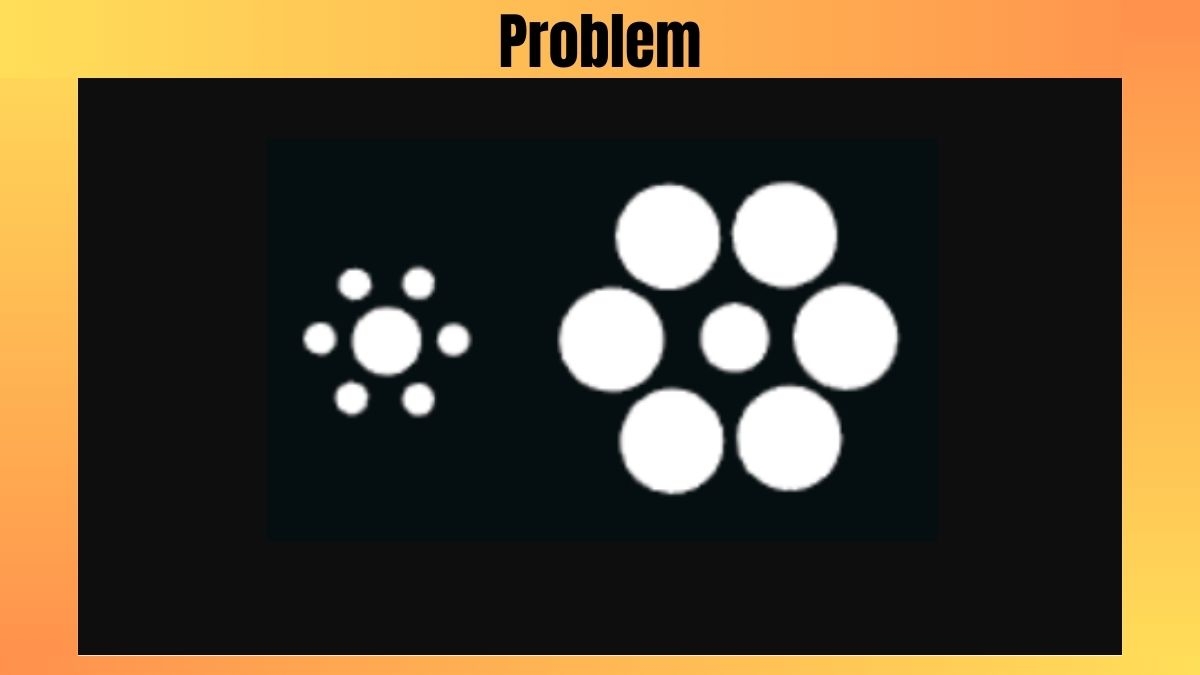 Optical Illusion Challenge: Can You Spot the Bigger Circle in 19 Seconds?