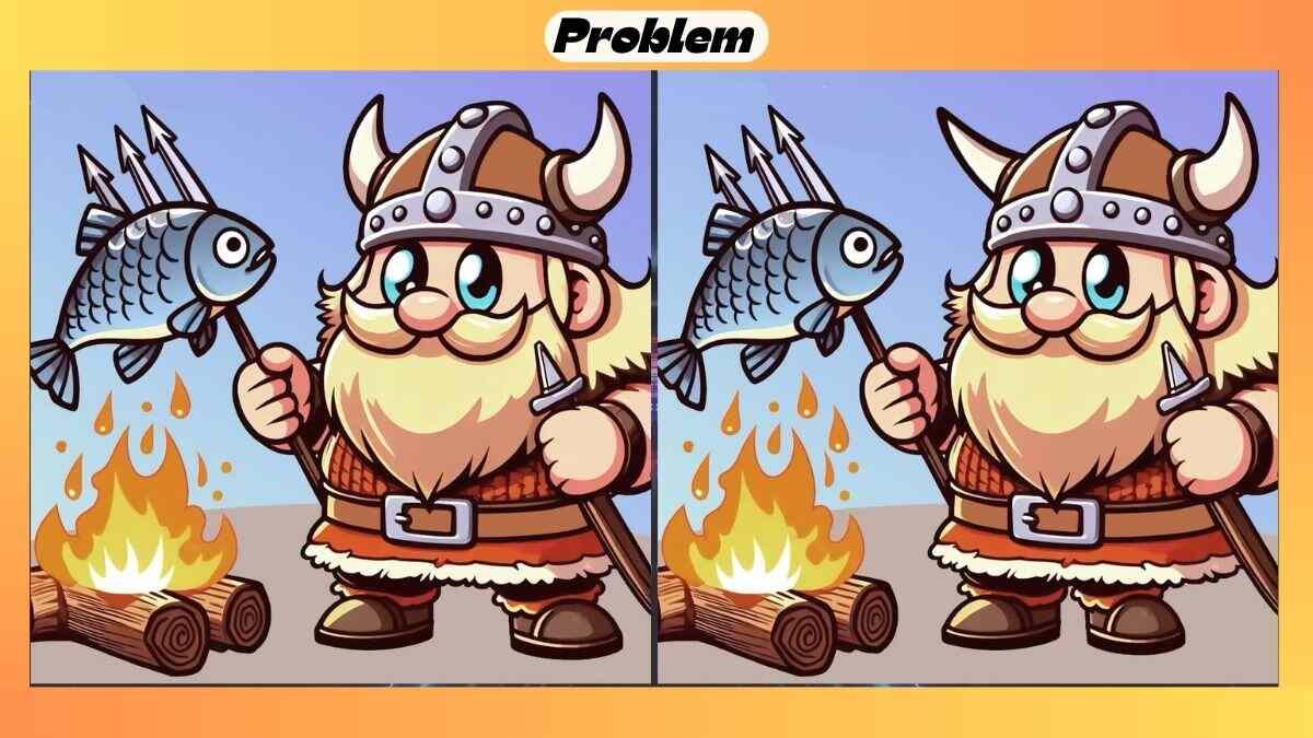 Find 3 Differences in 28 Seconds in This Vikings Picture