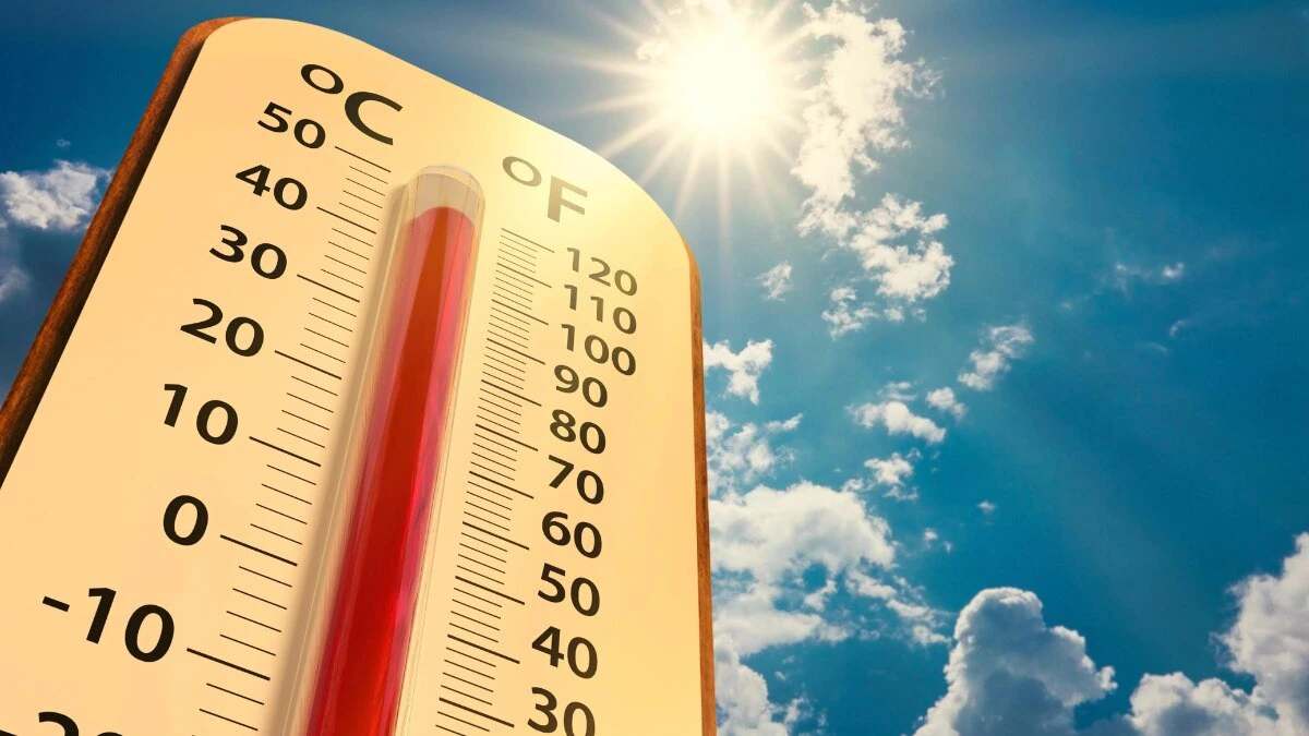 What is the Highest Temperature Ever Recorded in Uttar Pradesh?