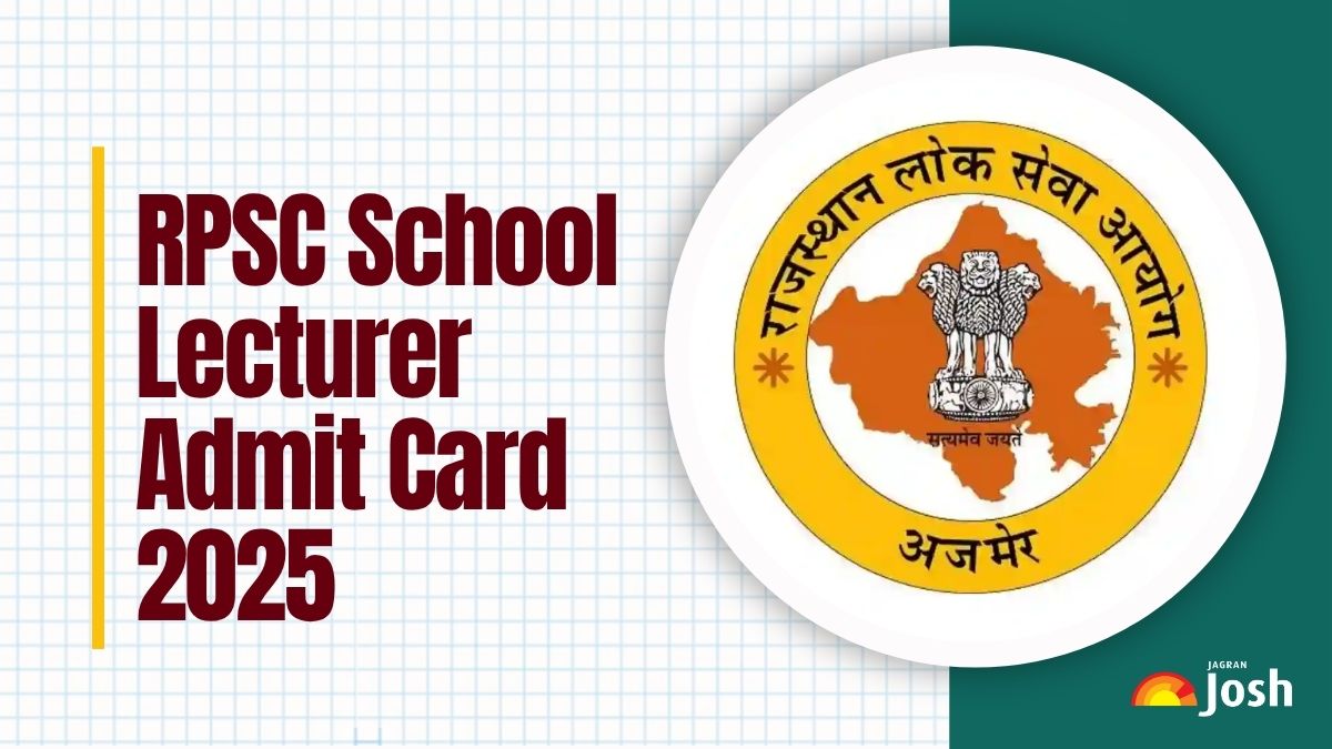 RPSC Admit Card 2025: जानें कब आएगा स्कूल लेक्चरर भर्ती परीक्षा के एडमिट कार्ड?, ऐसे करें डाउनलोड