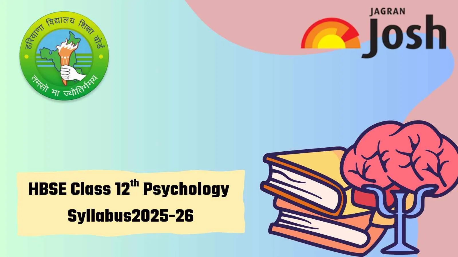 HBSE class 12th psychology syllabus download PDF
