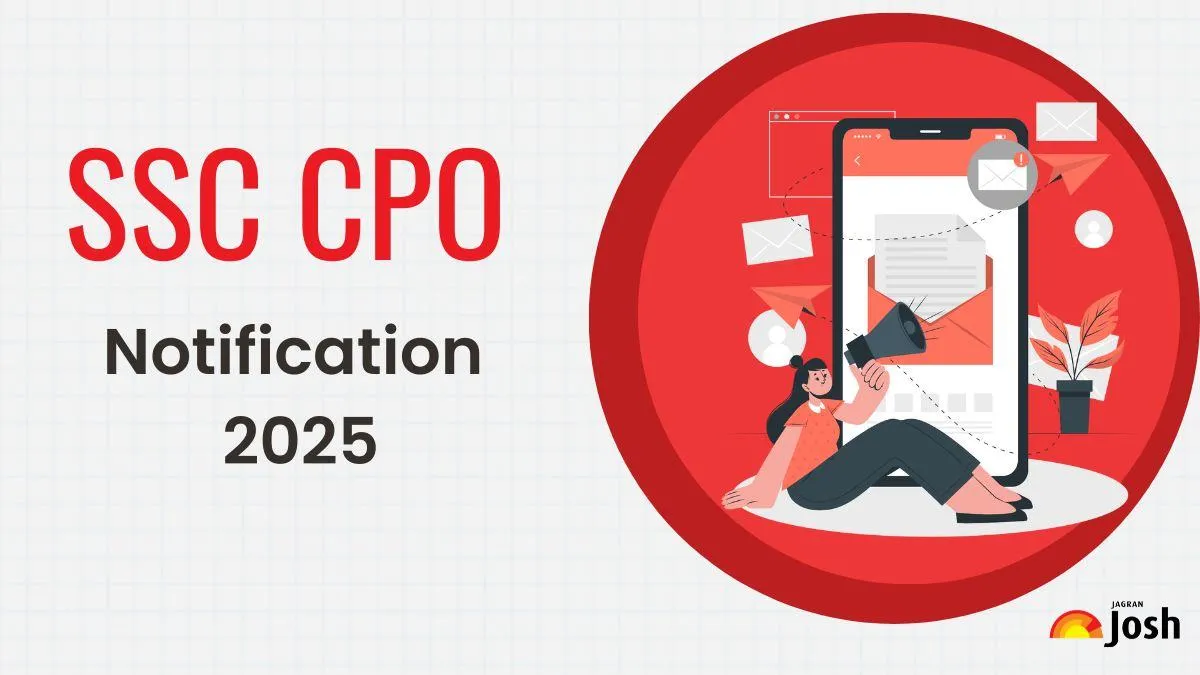 SSC CPO Notification 2025