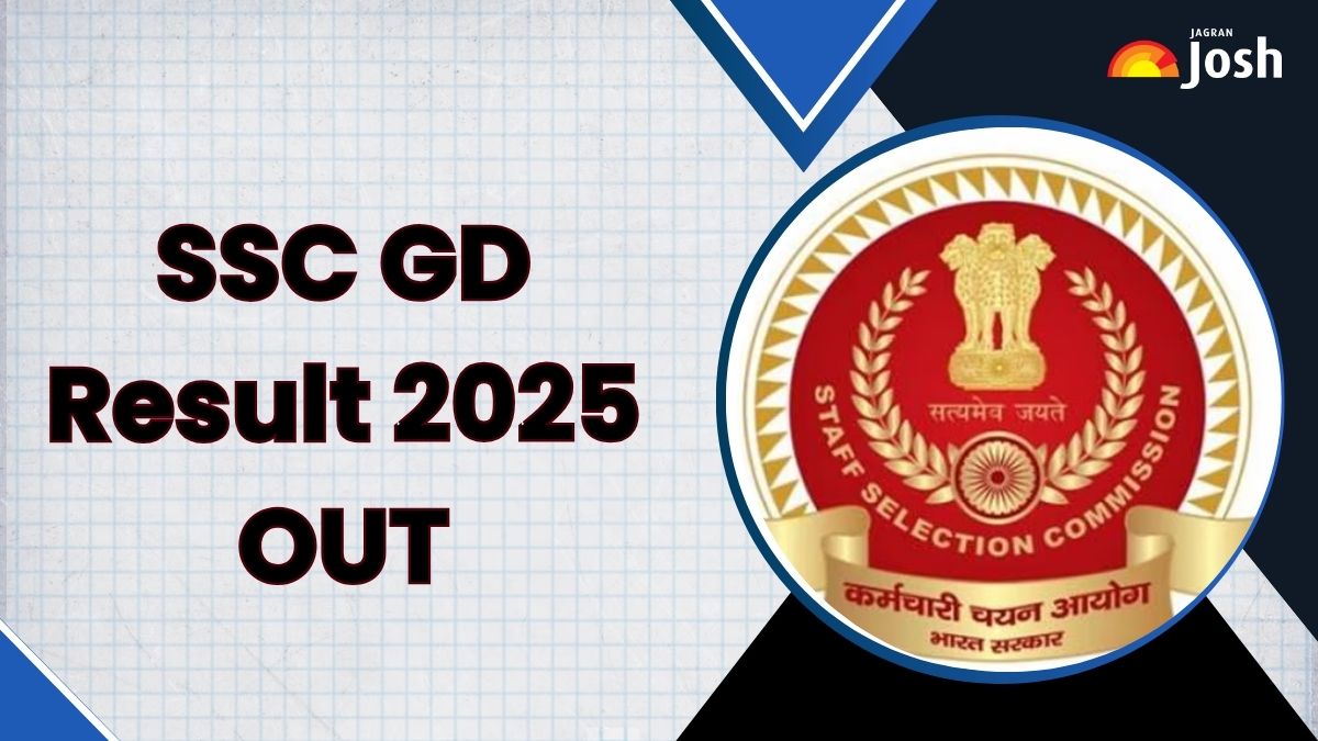 SSC GD Constable Result 2025 OUT: एसएससी जीडी कांस्टेबल रिजल्ट घोषित, यहां से करें चेक