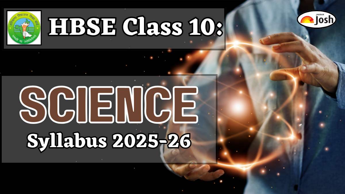 Haryana Board HBSE Class 10th Science Syllabus 2025-2026, Download PDFs Here