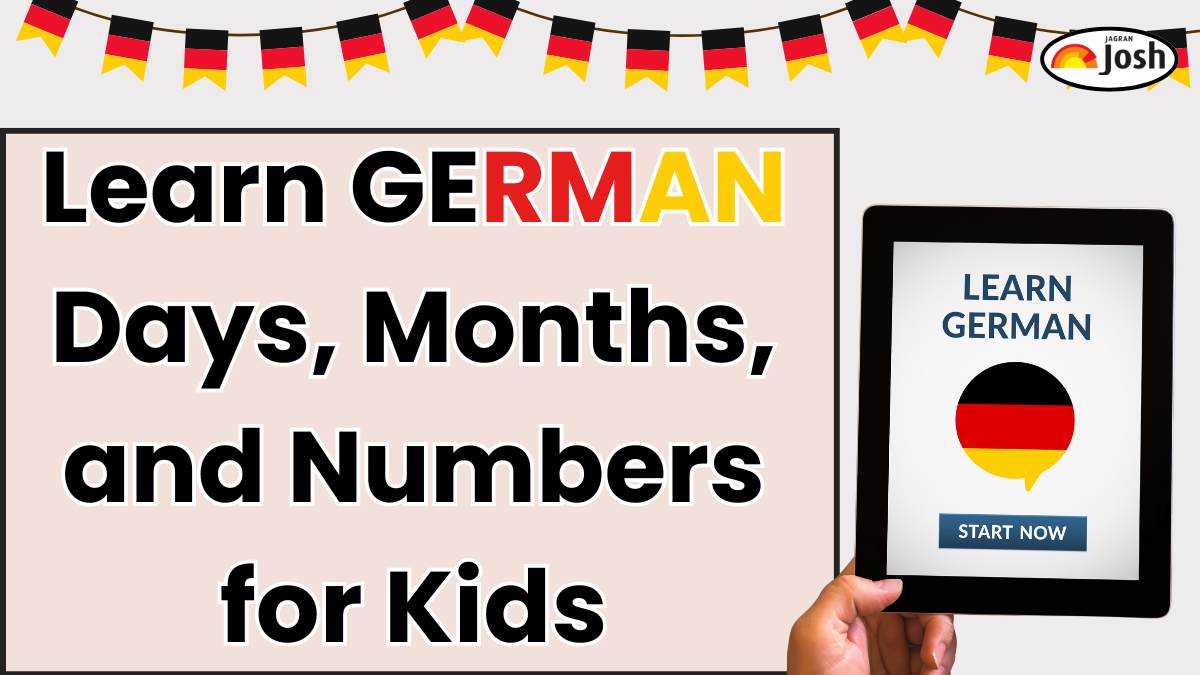 Learn German Days, Months, and Numbers for Kids in Easy Way